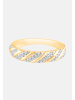 Diamant Exquis Ring aus 375 Gelbgold mit Diamant