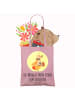 Mr. & Mrs. Panda shopping tasche Glühwürmchen mit Spruch in Rosa Pastell