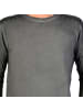 Japan Rags Sweatshirt „Bird Zinc“ Grau