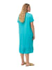 Ulla Popken Jerseykleid in tiefes aqua