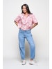 Mart Visser Caroline Tensen Leeds Oversize-Bluse mit Print, Weiß/Orange