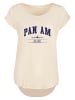 F4NT4STIC Long Cut T-Shirt Pan Am College Est 1927 in Whitesand