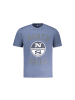 North Sails Blaues Baumwoll-T-Shirt