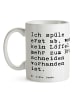 Mr. & Mrs. Panda Teetasse Ich spüle erst ab,... mit Spruch in Weiß