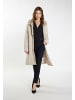 faina Damen Leichter Steppmantel in Hellbeige