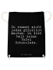 Mr. & Mrs. Panda Stofftasche Du kannst nicht jeden... mit Spruch in Schwarz
