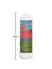 Mr. & Mrs. Panda Bedruckte Kerze Flamingo Classic Design ohne Sp... in Weiß