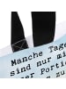 Mr. & Mrs. Panda Tasche Hase Pommes Design mit Spruch in Weiß