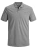 Jack & Jones 3er-Set Poloshirt in Aqua/White/Grey