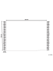 Beliani Geflochtener Teppich TERKOS in Bunt/Beige/Grün - (W) 160 x (H) 0.6 x (L) 230 cm