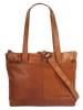 SPIKES & SPARROW Shopper in cognac