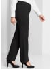 sheego Bootcuthose in schwarz