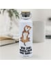 Mr. & Mrs. Panda große trinkflasche Hund Streicheln mit Spruch in Weiß