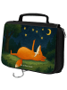 Mr. & Mrs. Panda Beauty Case Fuchs Sterne Design ohne Spruch in Weiß