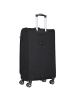 Nowi Edinburgh 4 Rollen Trolley 75 cm in schwarz