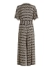 Betty Barclay Jumpsuit mit Eingrifftaschen in Schwarz/Beige