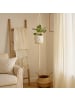relaxdays 7-tlg. Makramee-Blumenampel Set in Creme
