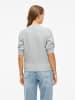 Vila Strickjacke in Light Grey Melange