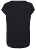 Vero Moda Einfarbiges Rundhals Basic T-Shirt VMAVA in Blau-2