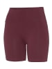 LASCANA Shorts in weinrot