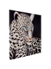 MCW Ölgemälde Weißer Leopard