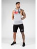 Gorilla Wear Tanktop mit Kapuze - Rogers - Grau Meliert