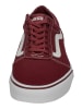 Vans Sneaker Low Ward in rot