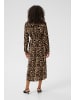 Kaffe Kleid KAhannah Loose fit in Naturel Leopard Print