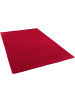 Snapstyle Hochflor Velours Teppich Mona in Rot