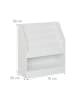 relaxdays Kinderbücherregal in Weiß - (B)70 x (H)80 x (T)30 cm