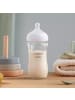Philips Avent Glas-Flasche 2er Pack Natural Response 240ml + Silikon-Sauger in weiss