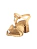 Laura Biagiotti Beige Polyurethan Damen Sandale