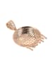 myMo at night Women Pendant With Rhinestones in Rose Gold Black