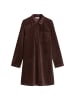 Cordkleid A-Shape in Espresso Brown