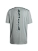 adidas Performance Trainingsshirt HIIT Slogan in silber