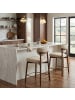 VASAGLE 2er-Set: Barhocker Mazio in Hellbeige - (B)51.5 x (H)95.5 x (T)50 cm