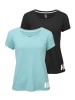 H.I.S. Funktionsshirt in Schwarz/Mint