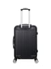 WAVE PARIS Mittelgroßer Hartschalenkoffer TAGE in Schwarz (64L)