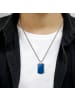 Adeliás Unisex Halskette mit Anhänger – aus Edelstahl in blau