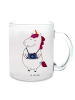 Mr. & Mrs. Panda Teetasse Einhorn Fotograf ohne Spruch in Transparent