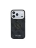 Guess Guess 4G Big Resin Logo kompatibel mit iPhone 18 Pro und 17 in Schwarz