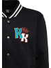 King Kerosin King Kerosin College Sweatjacke Tiki Surfers in schwarz