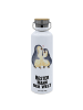 Mr. & Mrs. Panda Getränkeflasche Pinguin Bester Mann der Welt mi... in Weiß