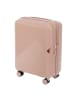 Wittchen Cabin case and cosmetic case with a striped design in Pastelpink