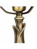 Licht-Erlebnisse Tischlampe (B)21.5 x (L)21.5 x (H)40.5 cm in Bronze hell glänzend Weiß
