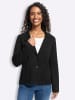 Heine Strickblazer in schwarz