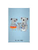 Mr. & Mrs. Panda Gästehandtuch Koala Familie ohne Spruch in Blau Pastell