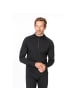 super.natural M BASE 1/4 ZIP 175 in Schwarz