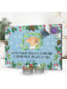 Mr. & Mrs. Panda Duftkerzen Adventskalender Hund Blumen mit Spruch in Eisblau