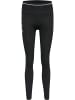 Hummel Hummel Leggings Hmlmt Yoga Damen Atmungsaktiv Feuchtigkeitsabsorbierenden Nahtlosen in BLACK MELANGE